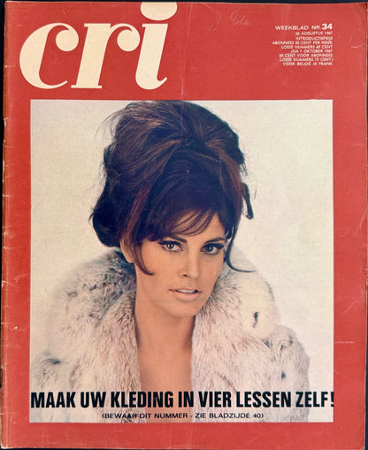 CRI 26 augustus 1967 - Raquel Welch
