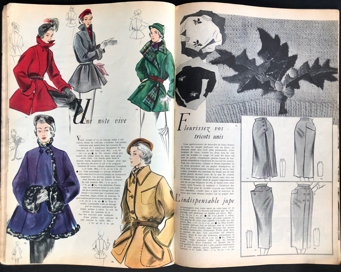 Modes et Travaux January 1951