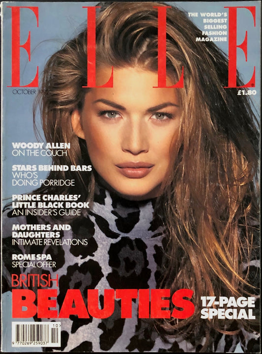 ELLE UK October 1992 - Basia Milewicz