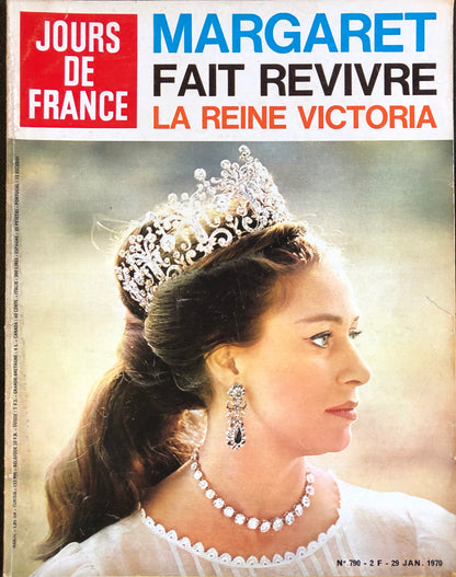 Jours de France 29 January 1970 - Princess Margaret
