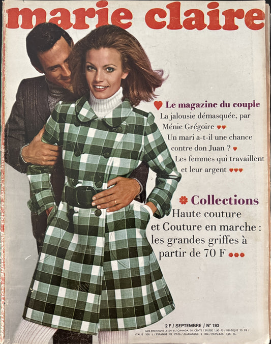 Marie Claire France September 1968 (No. 193)