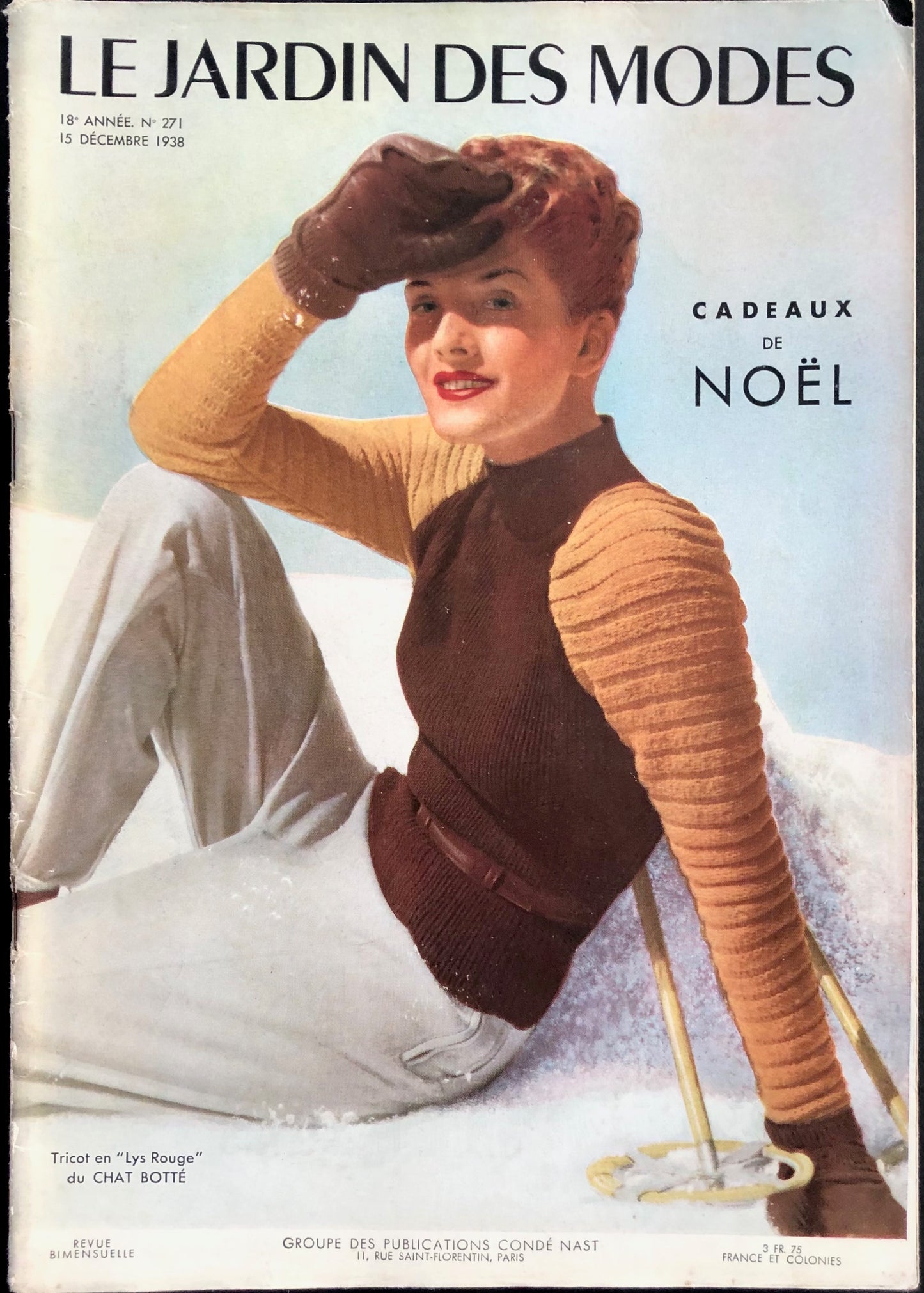 Le Jardin des Modes December 15, 1938