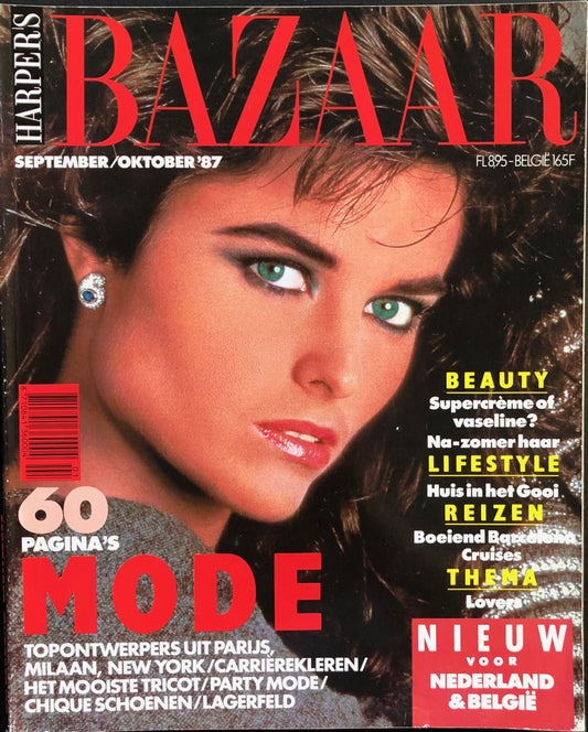 Harper's Bazaar september/oktober 1987 - Maria Shriver
