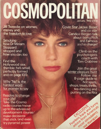 Cosmopolitan UK January 1982 - Jacqueline Bisset