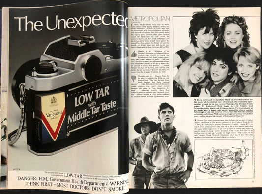 Cosmopolitan UK January 1982 - Jacqueline Bisset