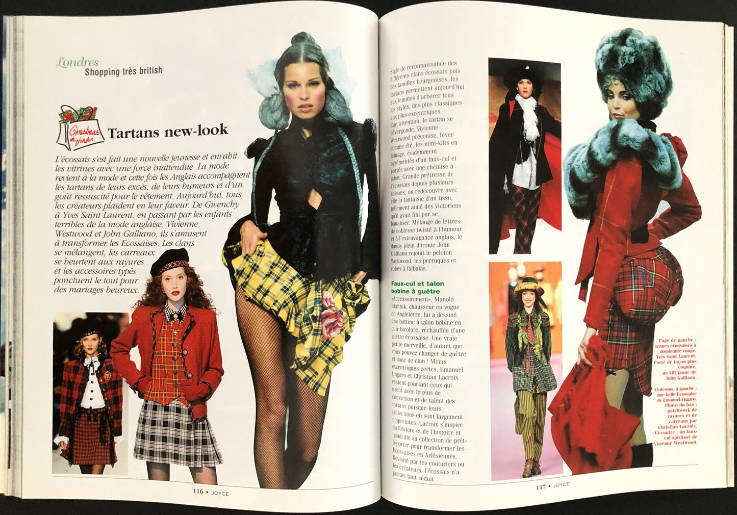 Joyce Paris November/December 1994 - Noël à Londres