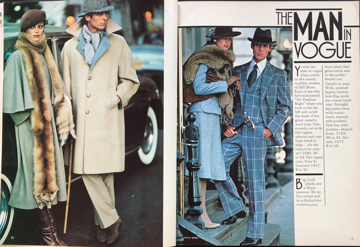Vogue Pattern Book/Vogue Patterns Autumn 1975