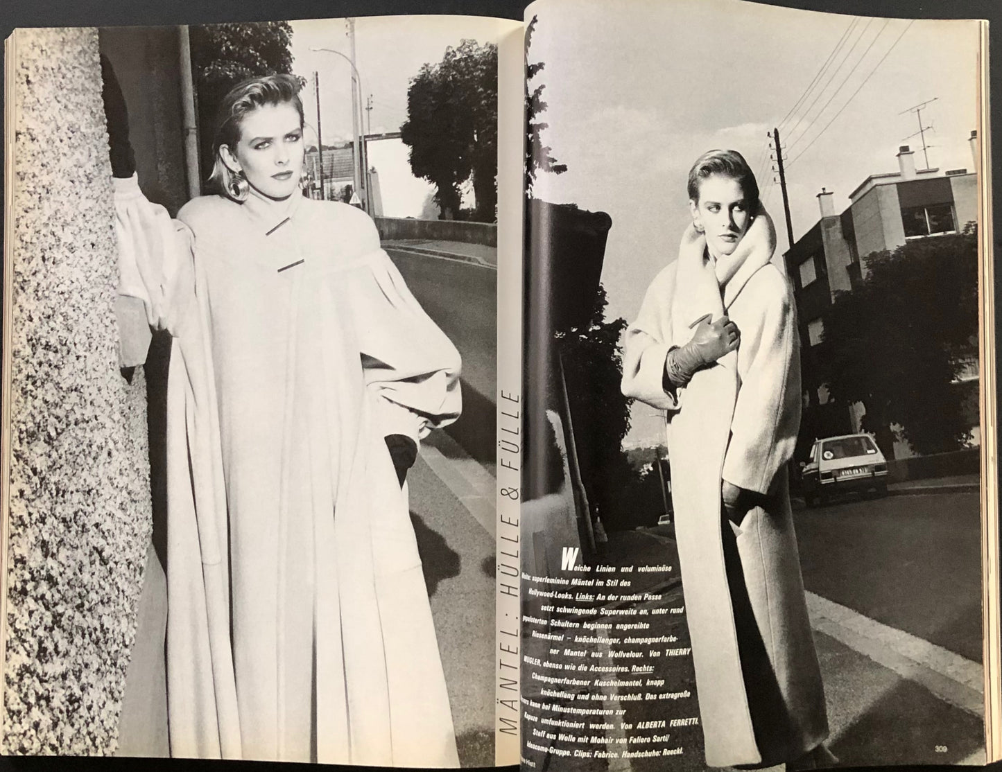 Vogue Germany September 1983 - Renée Simonsen