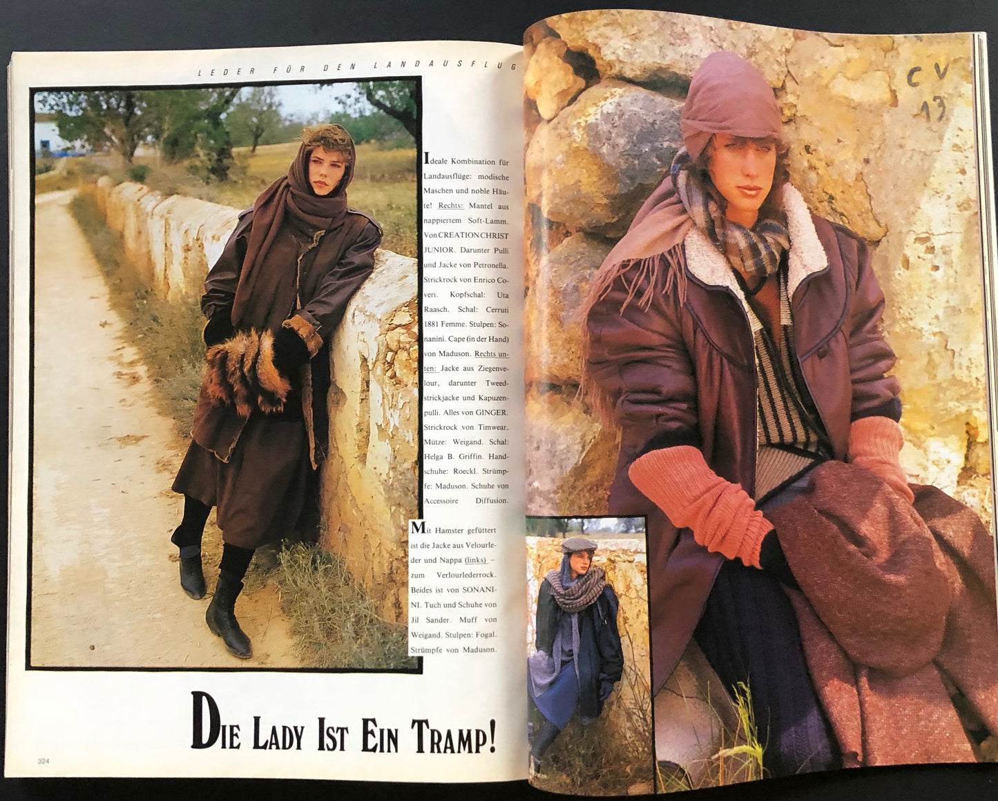 Vogue Germany September 1983 - Renée Simonsen