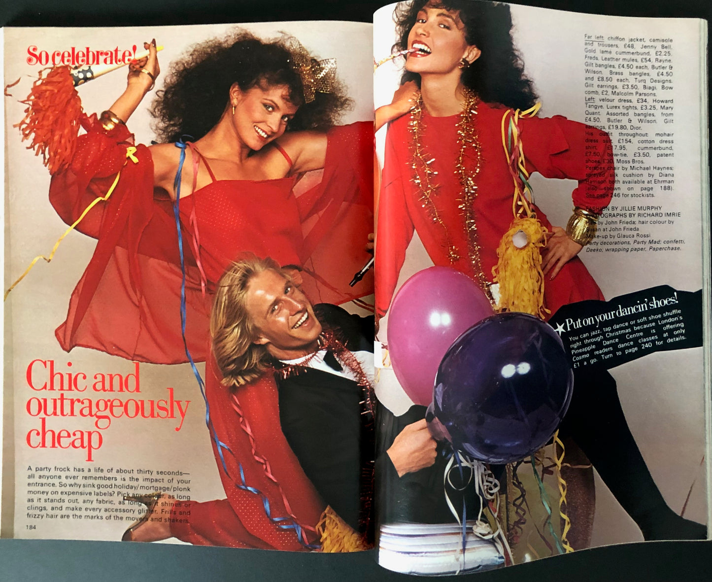 Cosmopolitan UK December 1980 - Kim Alexis
