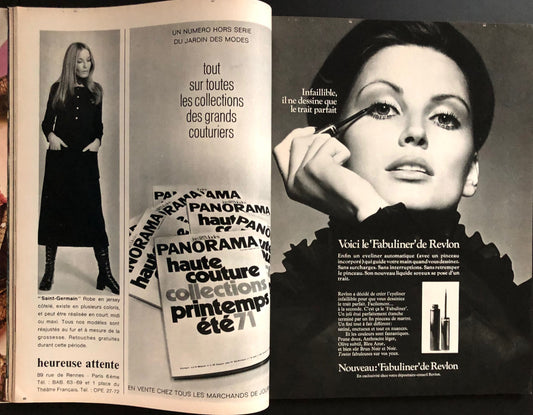 Jardin des Modes March 1971