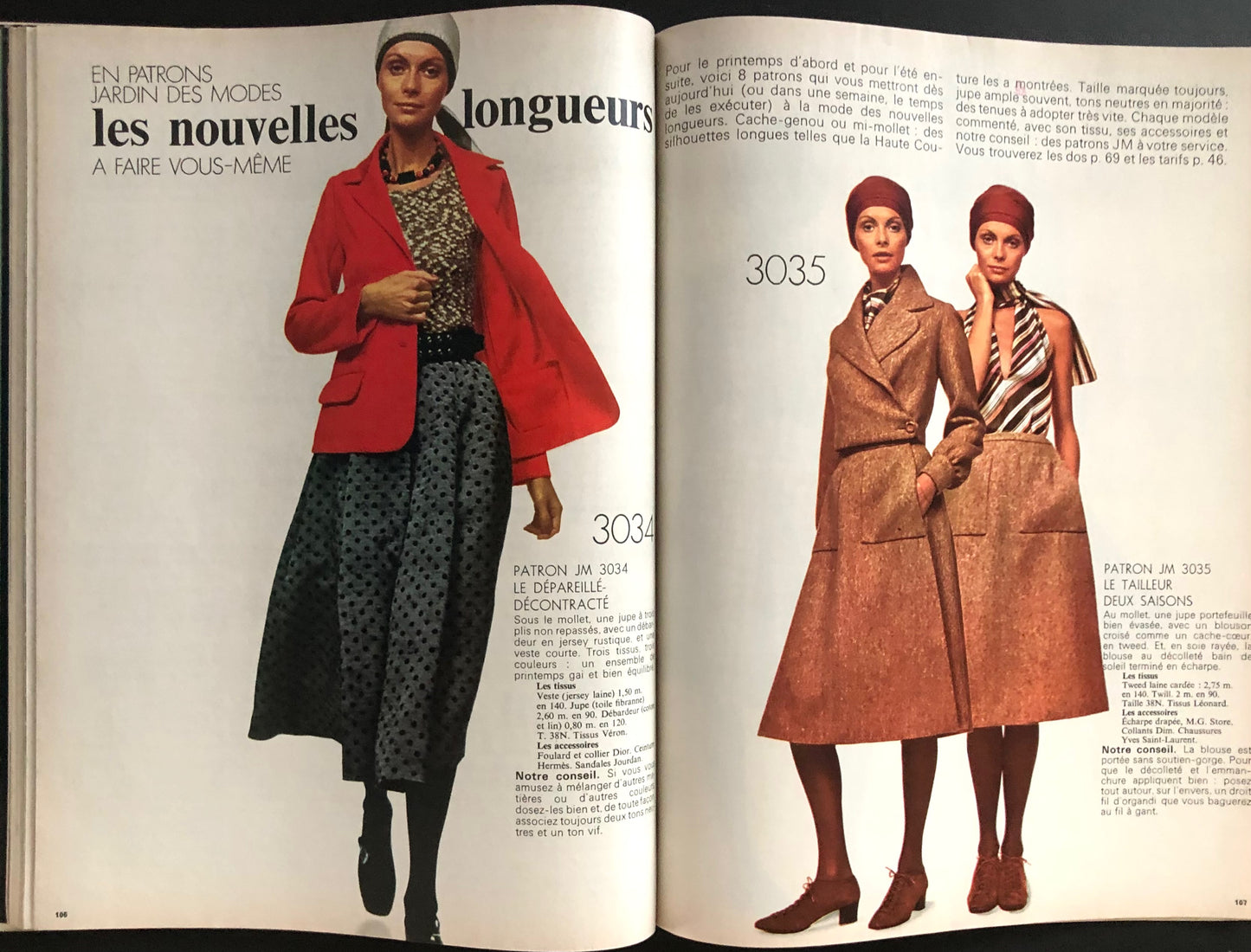 Jardin des Modes April 1970
