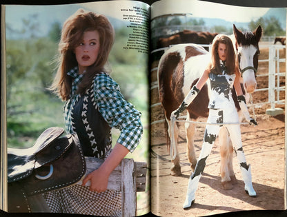 Vogue UK May 1992 - Tatjana Patitz