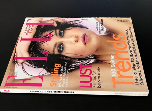 ELLE Germany August 2001 - Laetitia Casta