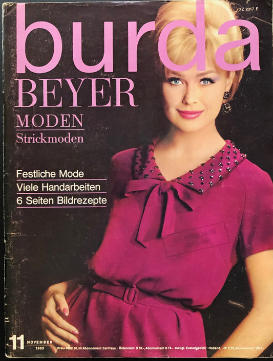 Burda Moden November 1963