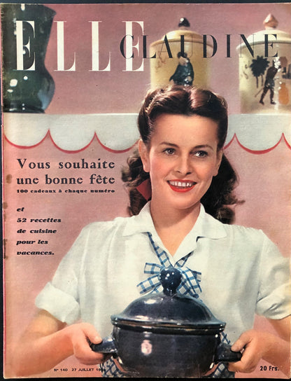 ELLE France 27 July 1948