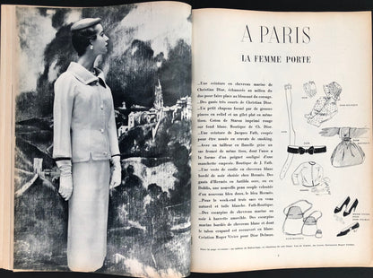 Jardin des Modes April 1954