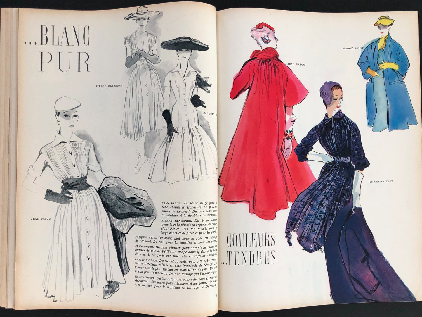 Jardin des Modes April 1954