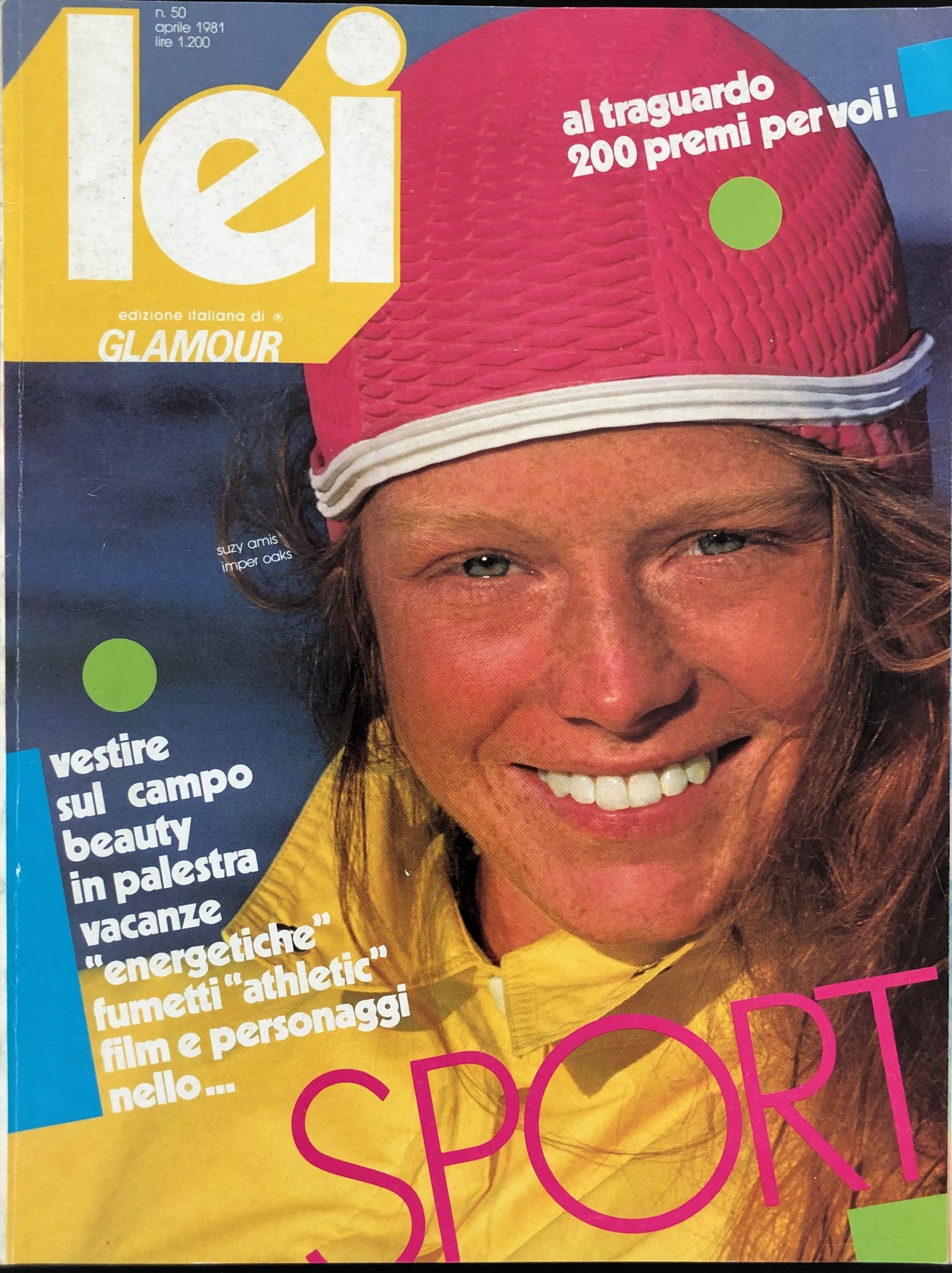 LEI April 1981 - Suzy Amis - Bruce Weber