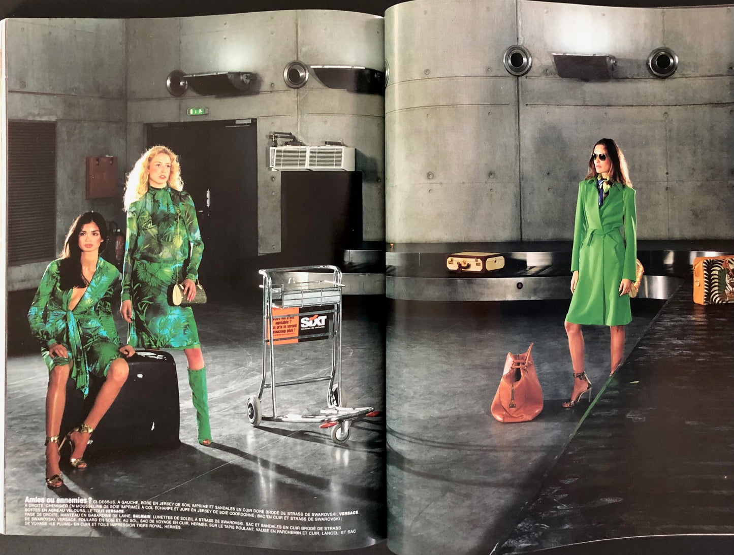 Vogue Paris April 2000 - Malgosia Bela