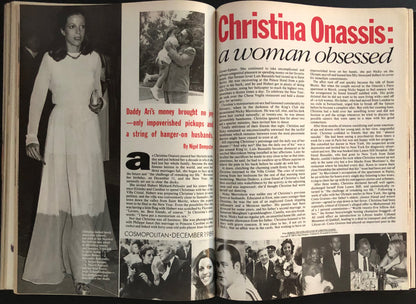 Cosmopolitan US December 1989 - Claudia Schiffer - Francesco Scavullo
