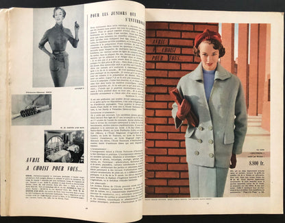 Jardin des Modes April 1955