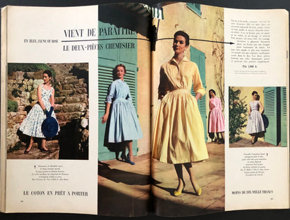 Jardin des Modes April 1955