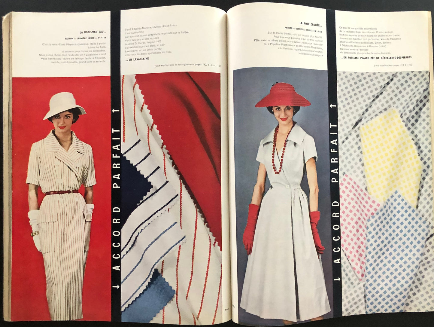 Jardin des Modes April 1955