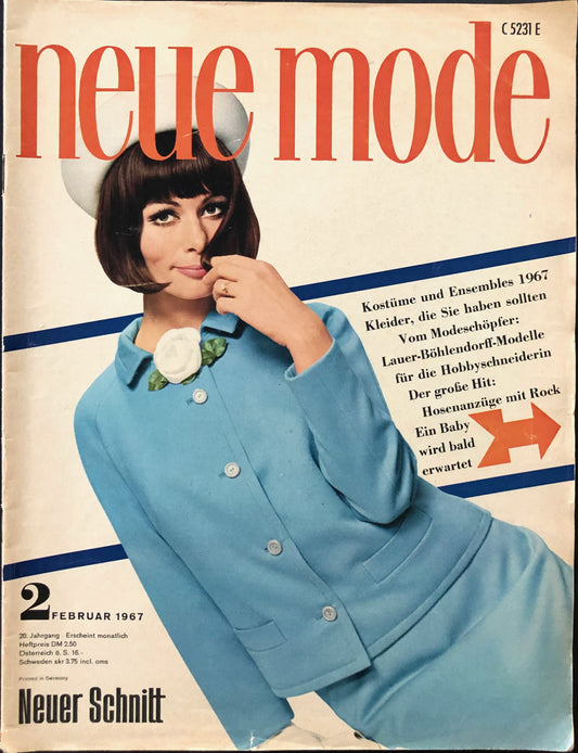 Neue Mode/Neuer Schnitt February 1967