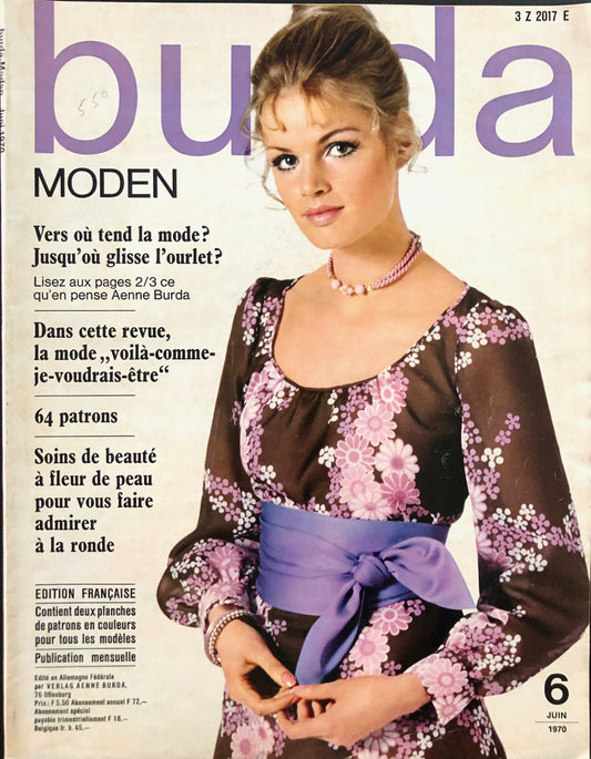 Burda Moden June 1970