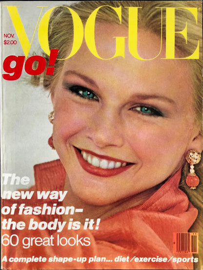 Vogue US November 1978 - Michelle Stevens - Arthur Elgort
