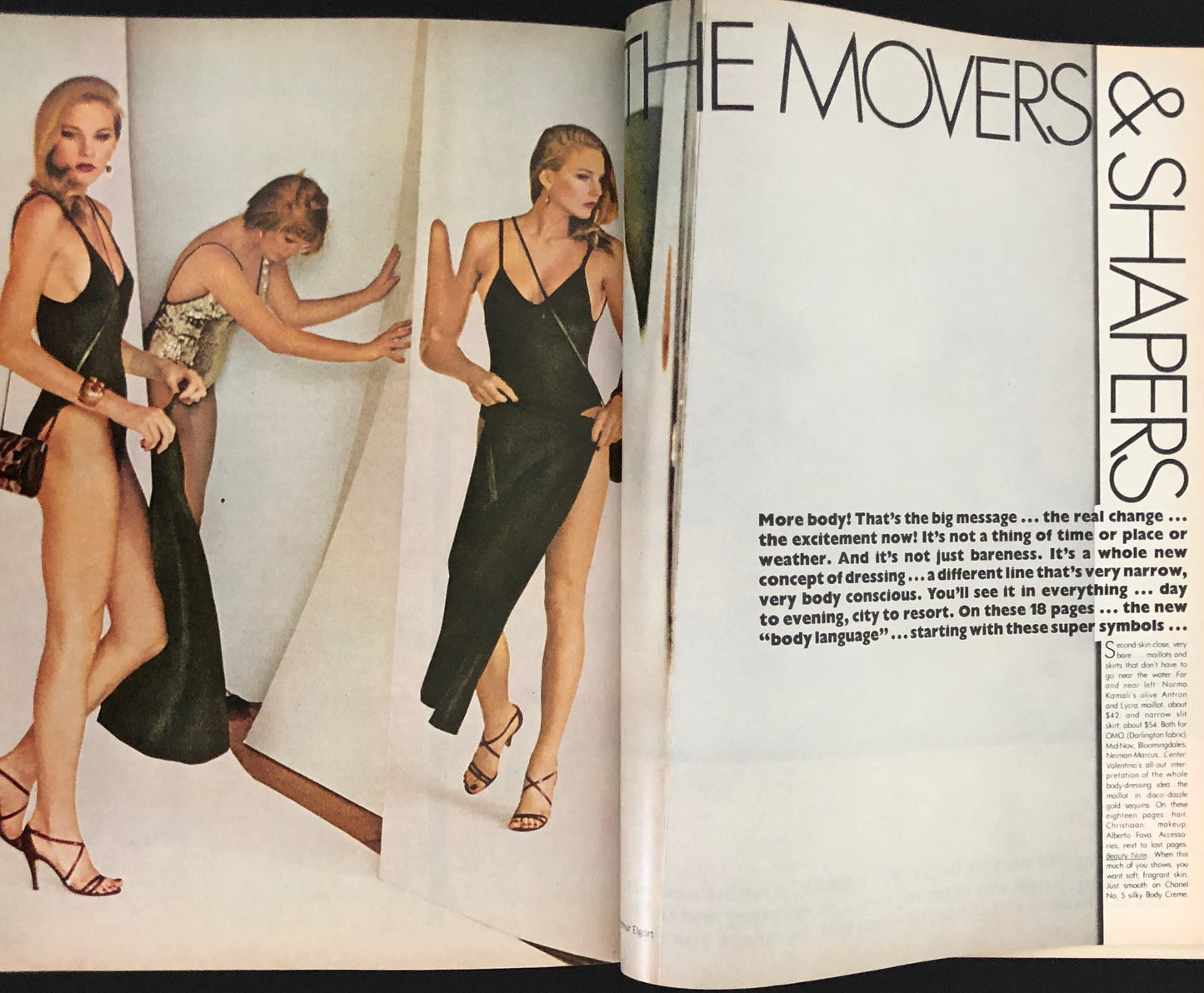 Vogue US November 1978 - Michelle Stevens - Arthur Elgort