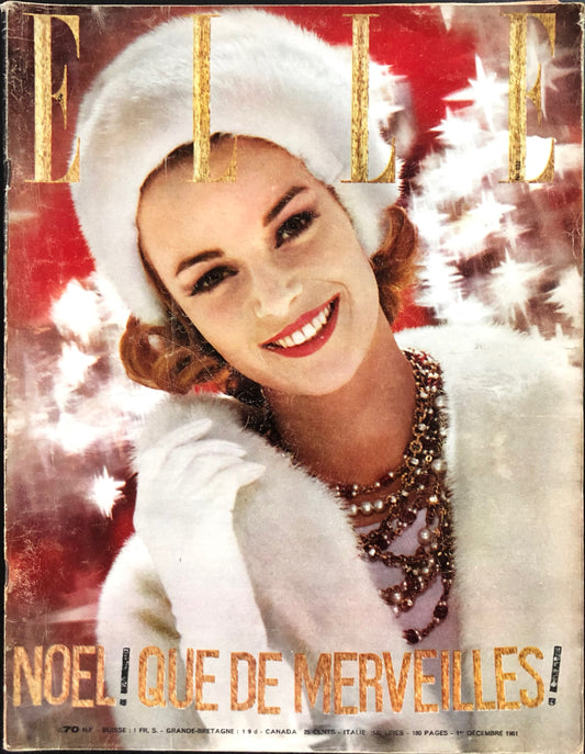 ELLE France 1 December 1961 - Noël