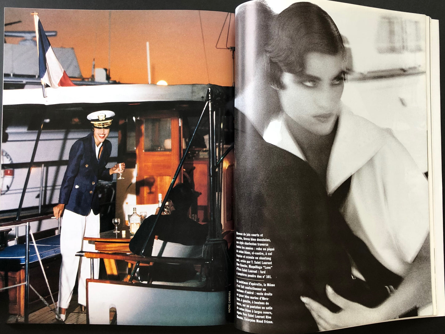 Vogue Paris February 1991 - Nadège du Bospertus