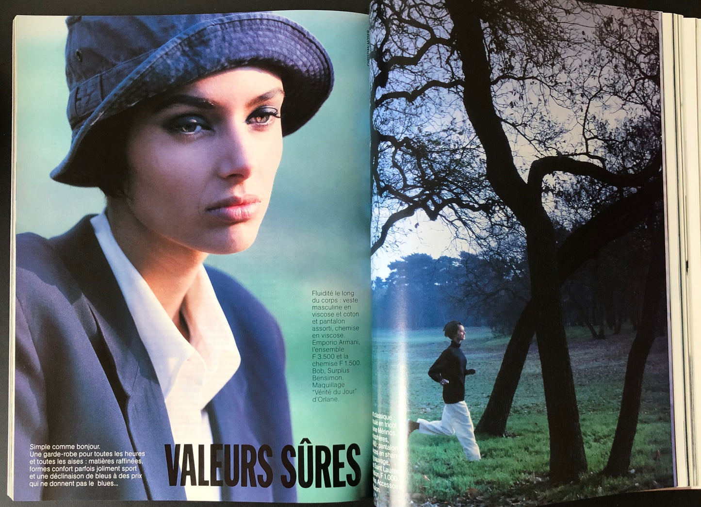 Vogue Paris February 1991 - Nadège du Bospertus