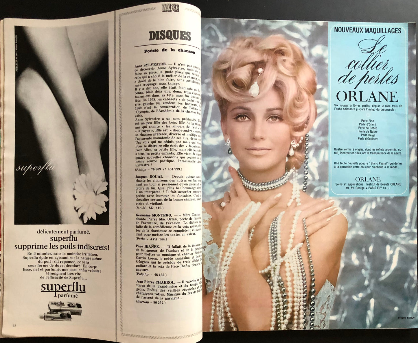 Marie Claire May 1965 (No. 136) - Claudine Auger by Willy Rizzo