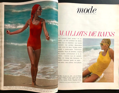 Marie Claire May 1965 (No. 136) - Claudine Auger by Willy Rizzo