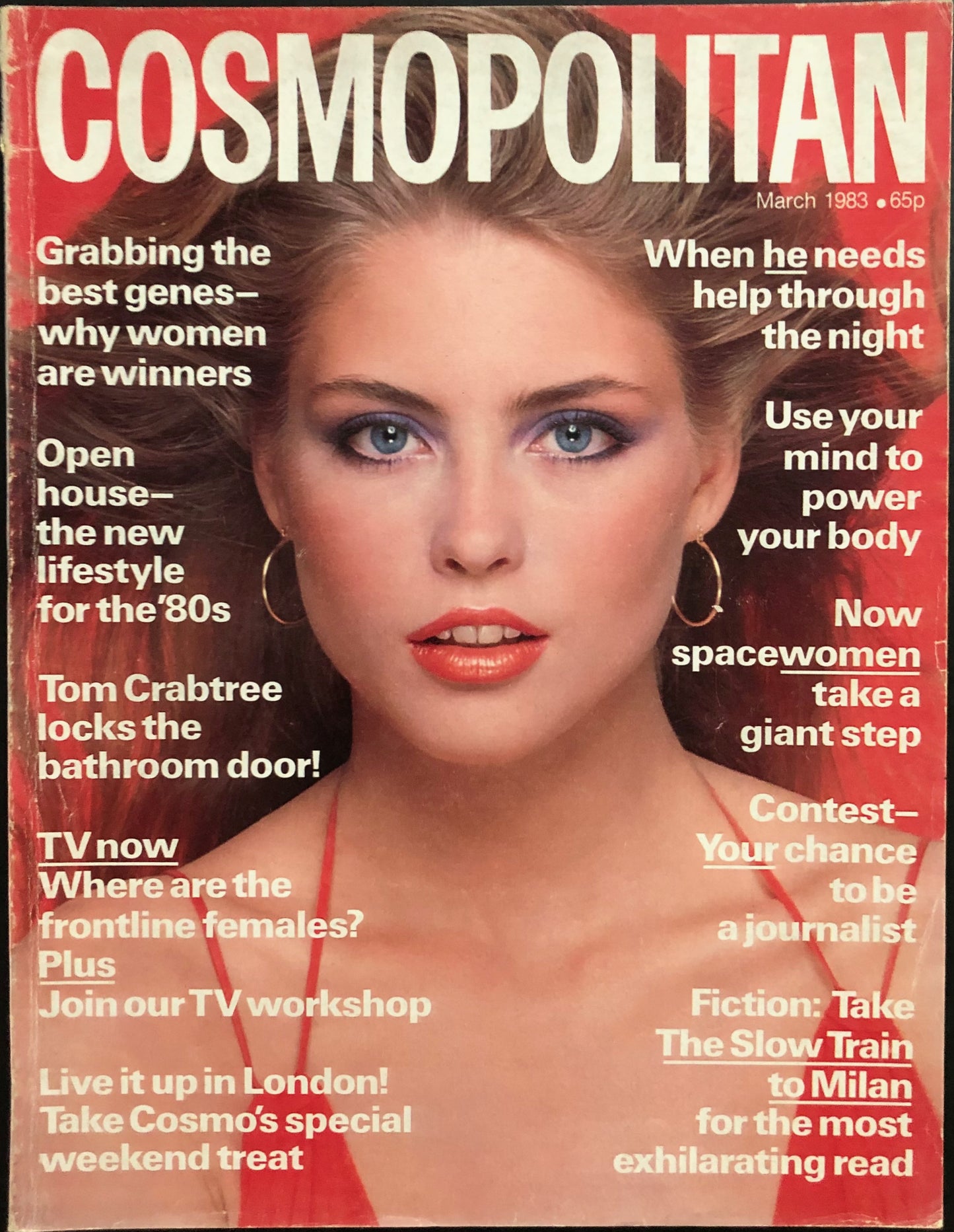 Cosmopolitan UK March 1983 - Kim Alexis