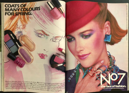 Cosmopolitan UK March 1983 - Kim Alexis