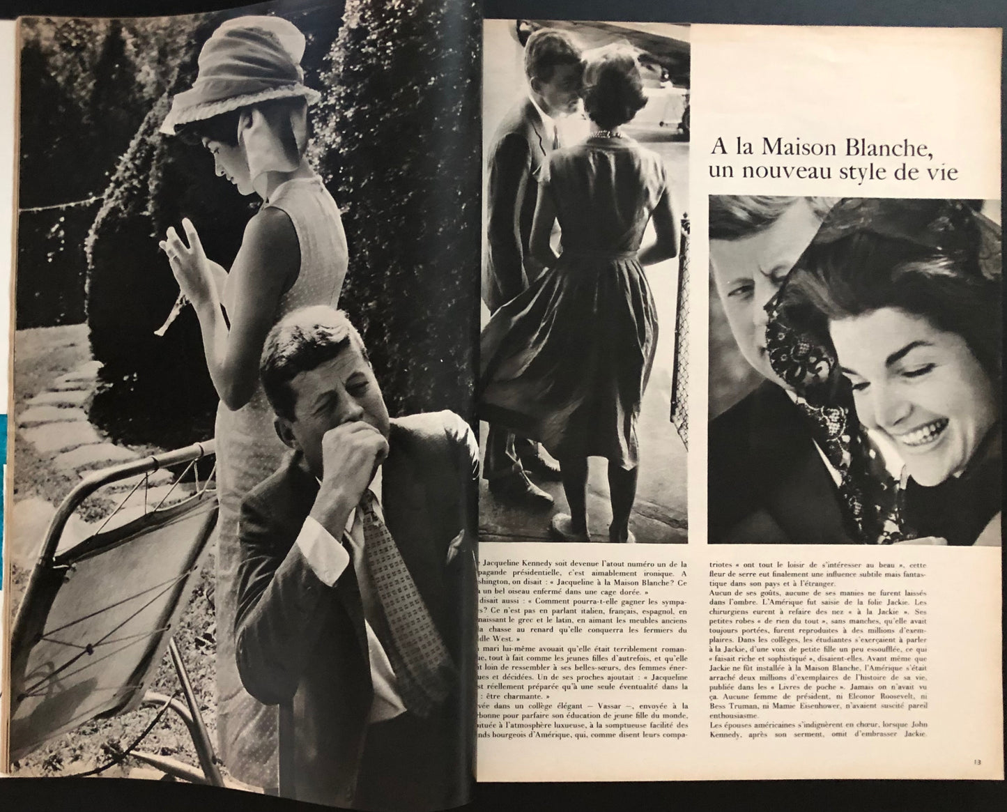 Marie Claire France February 1964 (No. 112) - John F. Kennedy - Jackie Kennedy