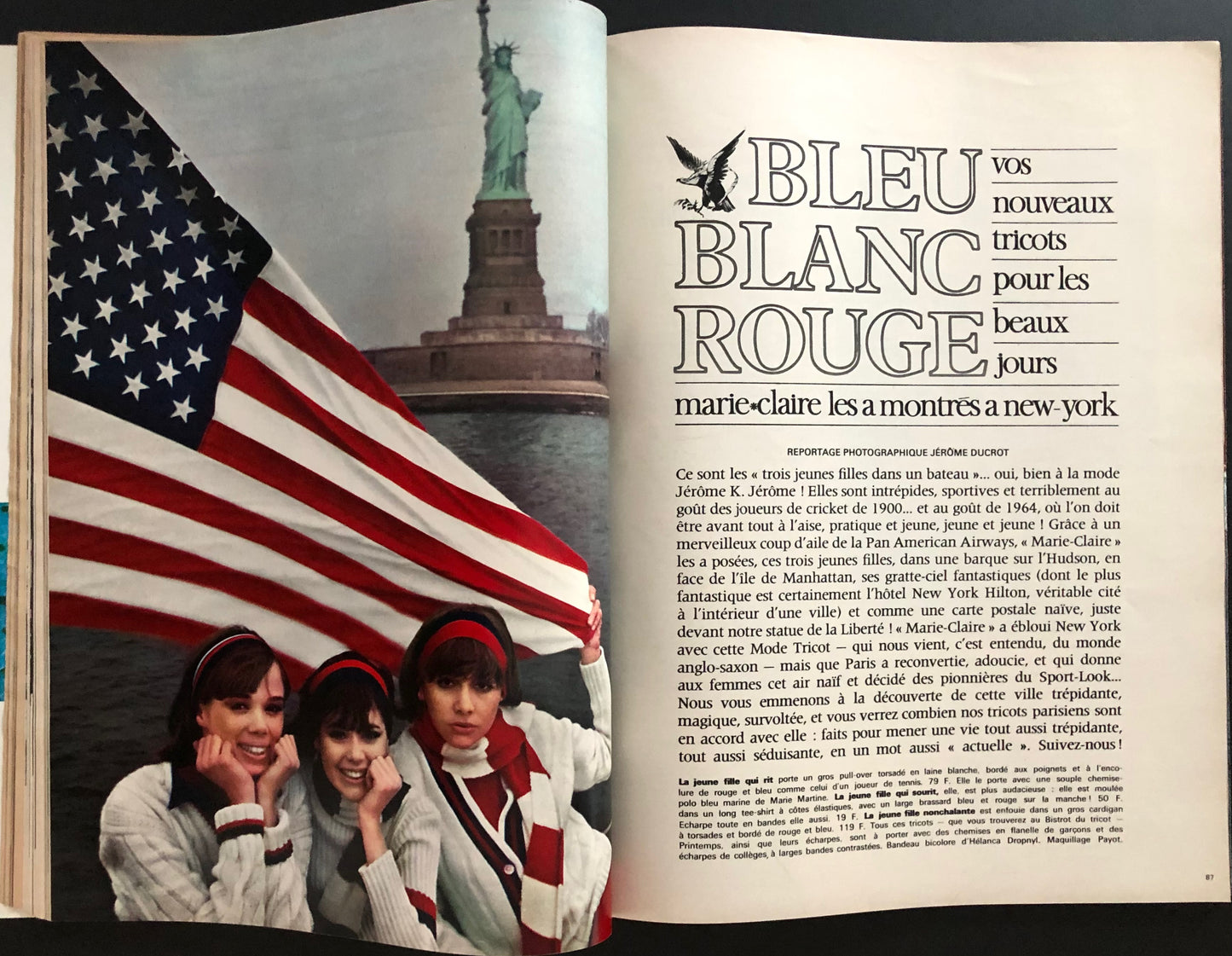 Marie Claire France February 1964 (No. 112) - John F. Kennedy - Jackie Kennedy