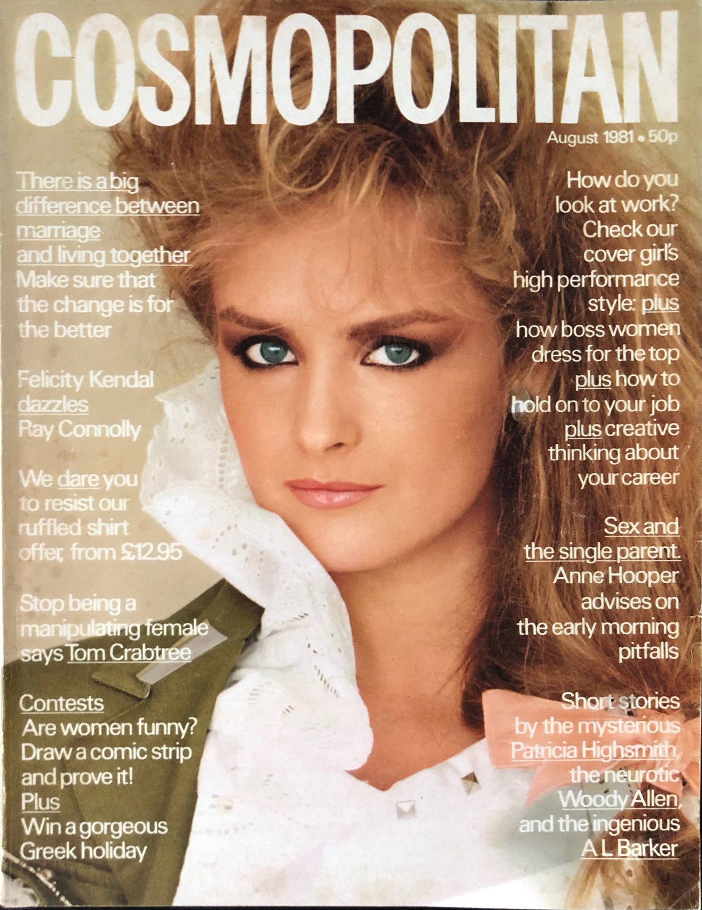 Cosmopolitan UK August 1981