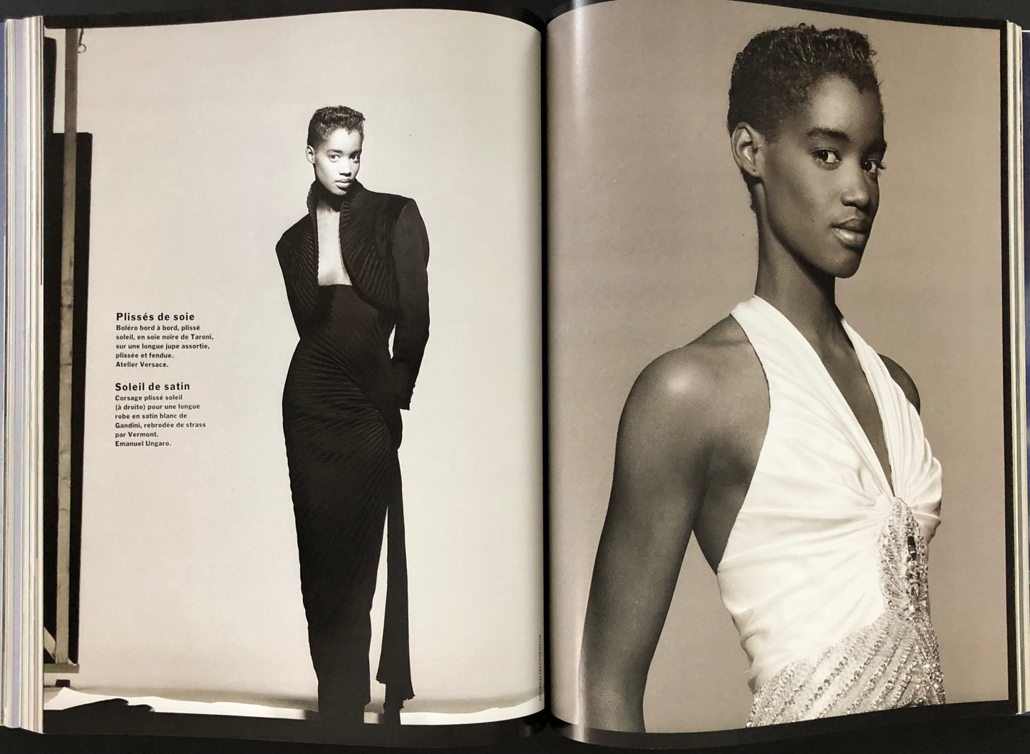 Vogue Paris March 1989 - Joanna Rhodes by Peter Lindbergh