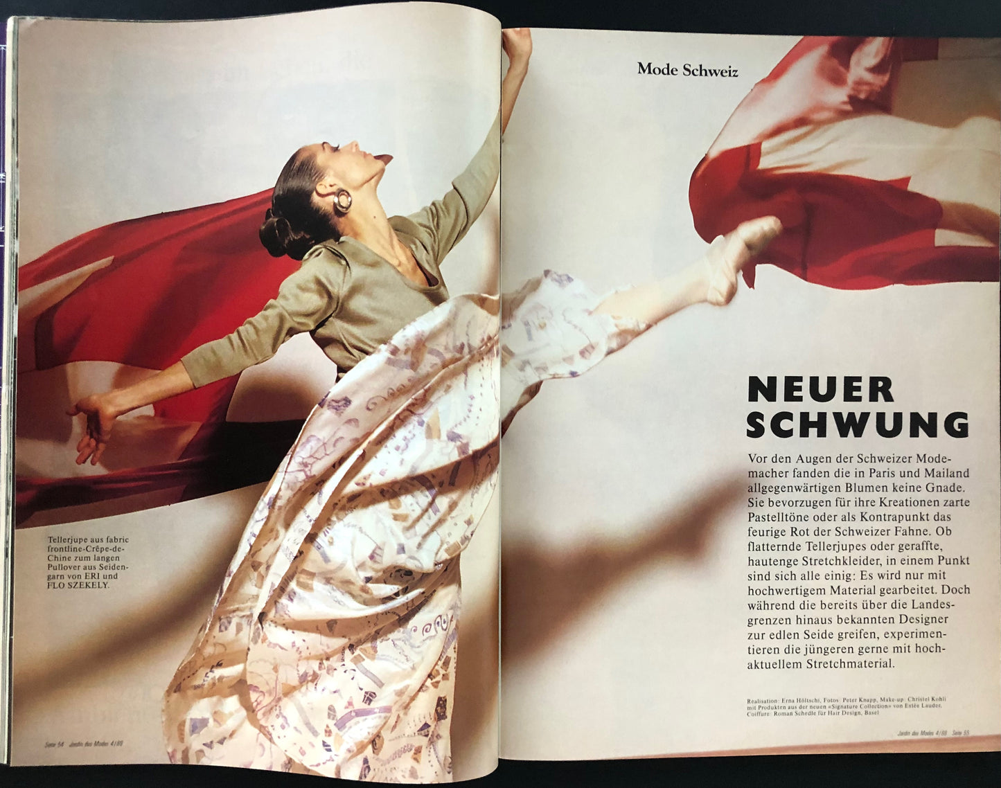 Jardin des Modes April 1988 (Swiss edition)