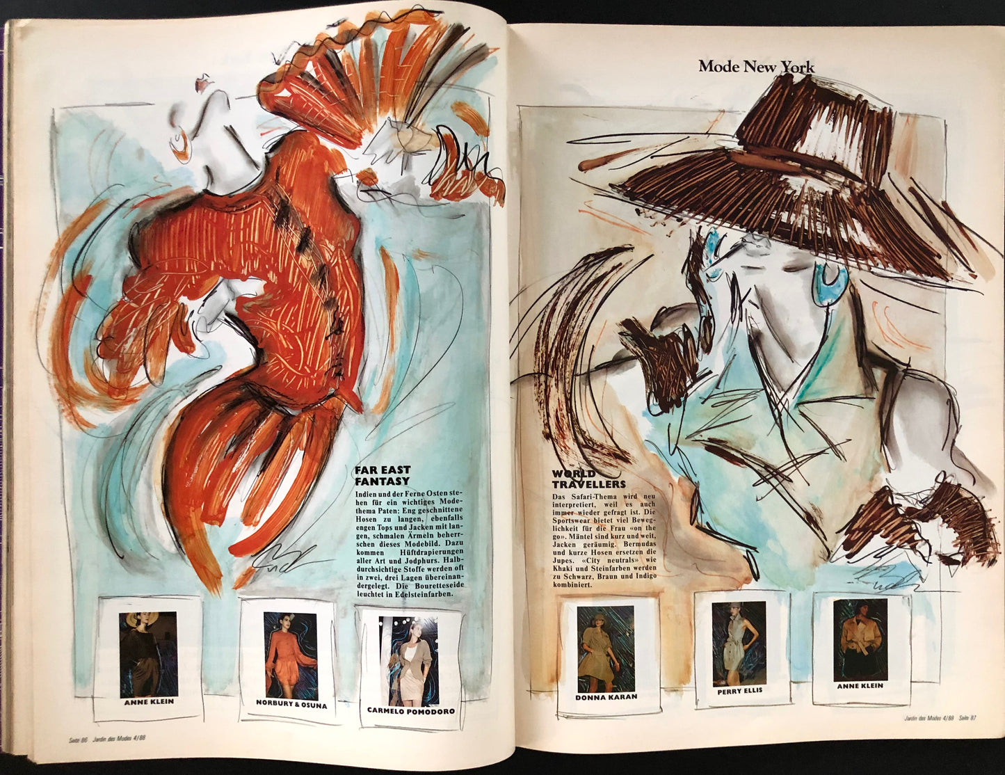 Jardin des Modes April 1988 (Swiss edition)
