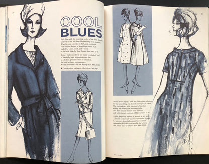 Vogue Pattern Book/Vogue Patterns Early Spring 1962