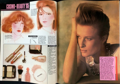 Cosmopolitan april 1985 - Louise Vyent
