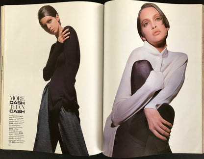 Vogue UK September 1992 - Linda Evangelista - Peter Lindbergh