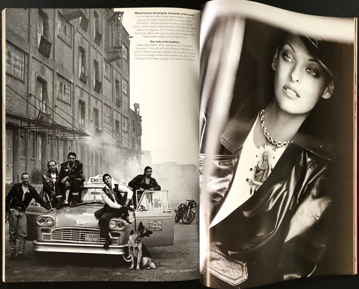 Vogue UK September 1992 - Linda Evangelista - Peter Lindbergh