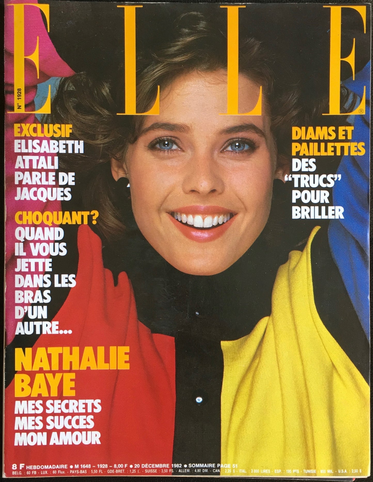 ELLE France 20 December 1982 - Carol Alt - Patrick Demarchelier